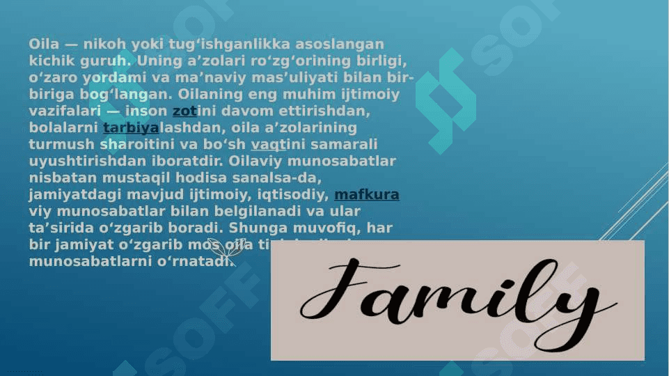 Oila va uning vazifalari 3