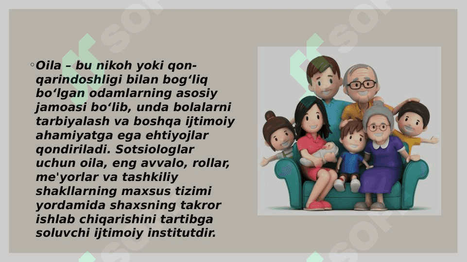 Oilaning funksiyalari 3