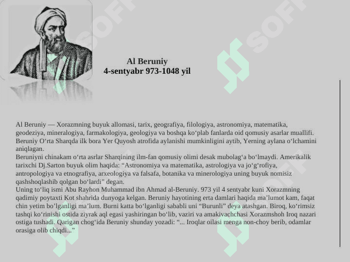 Sharq allomalarining pedagogik qarashlari(Beruniy,Forobiy, Ibn Sino, Navoiy) 2