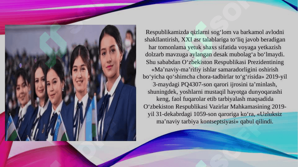 Umumta`lim maktablari o'quvchi - qizlarining ijtimoiy faolligini oshirish usullari va metodlari 4
