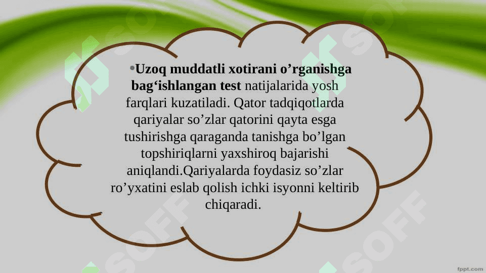 Gerontopsixologiya muammolari 8