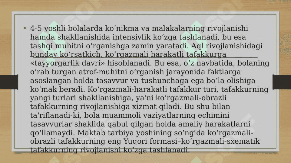 Tafakkur tipologiyasi 4