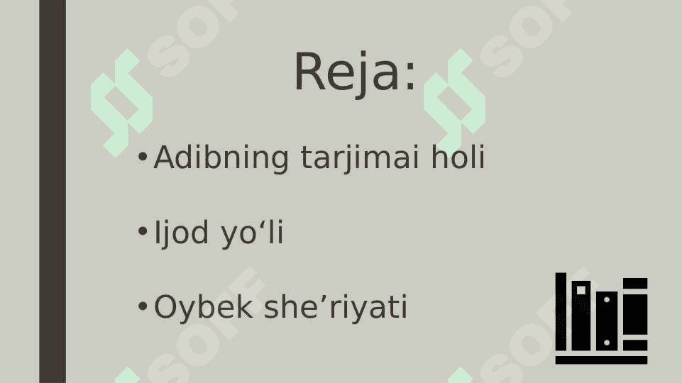 XX asr o‘zbek adabiyotining til xususiyatlari oybek ijodi misolida 2