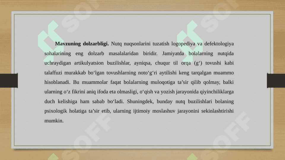 CHUQUR TIL ORQA (G‘) TOVUSHI TALAFFUZI KAMCHILIKLARINI BARTARAF ETISH 3