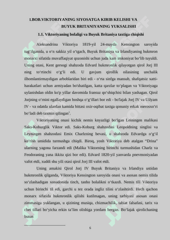 Buyuk Britaniya qirolicha Viktoriya davrida 5