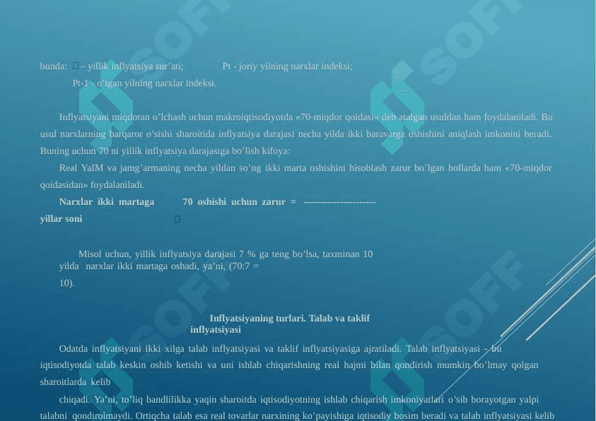 Uskunalarni ijaraga berishning foydaliylik darajasini topish. Inflyatsiya va solikni  nazarga oluvchi foyiz stavkasi 4
