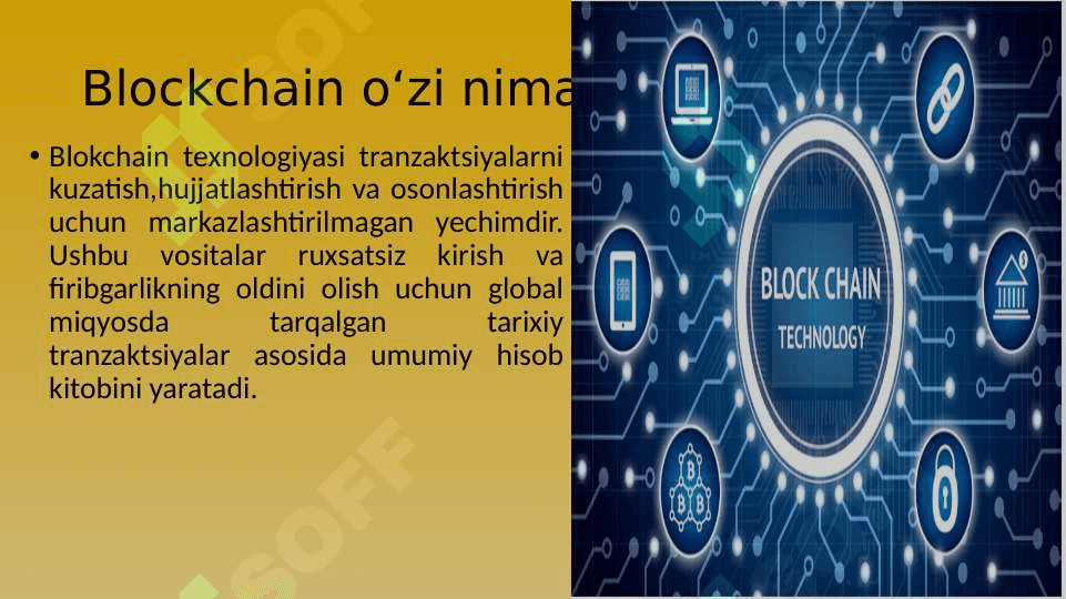 Blockchain texnologiyalari xaqida asosiy tushunchalar 2