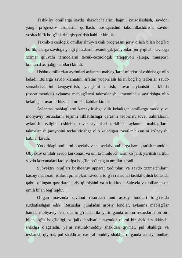 Aylanma mablag'lar aylanishi, aylanish doirasidagi uch bosqichning mohiyati, ishlab chiqarish samaradorligini oshirishda aylanish tezligi o'sishining ahamiyati. 4