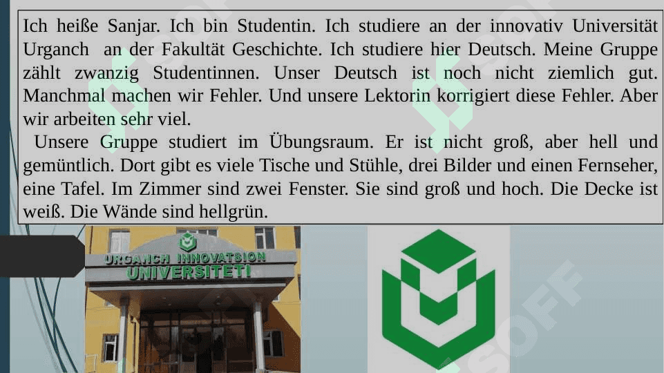 Im Deutschunterricht. 2