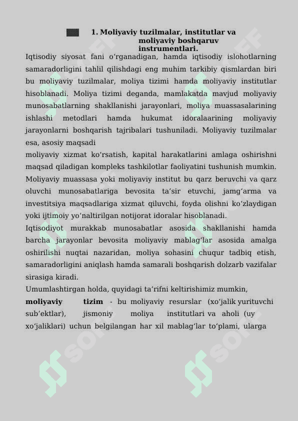 MOLIYaVIY BARQARORLIK 2
