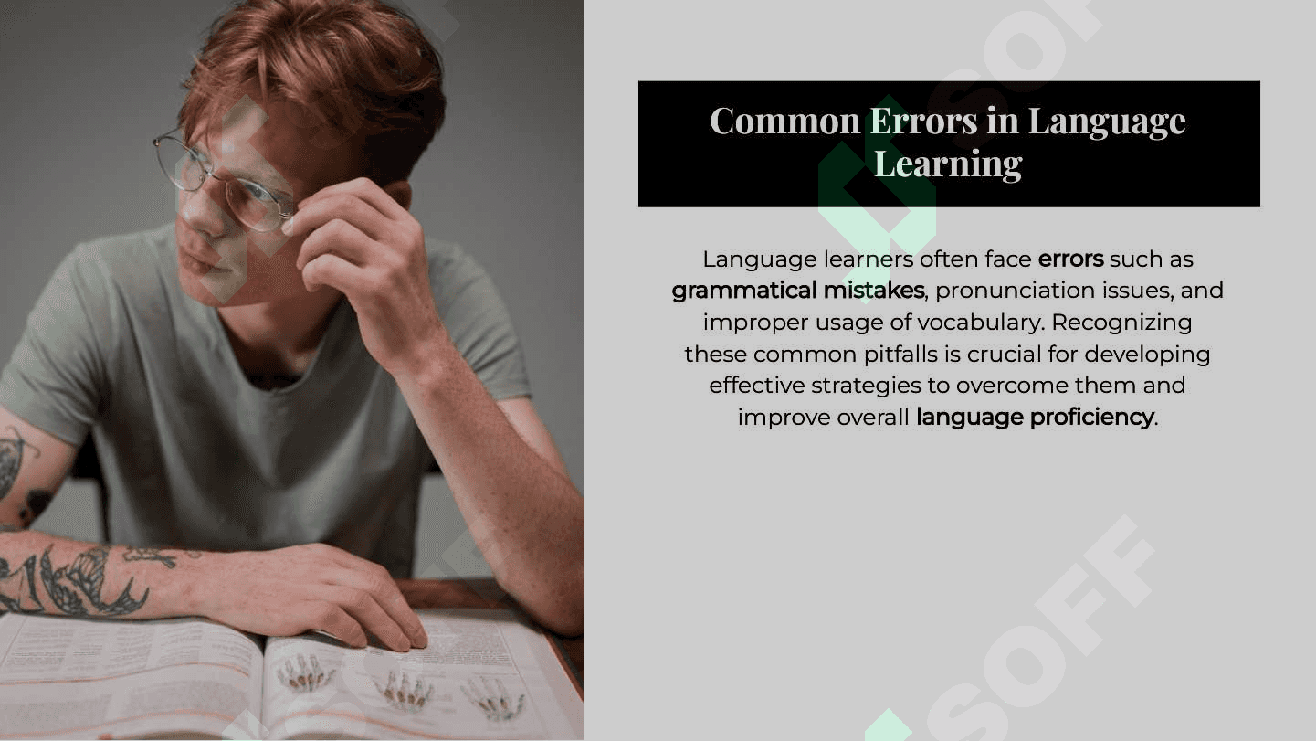Identifying and Mitigating Errors in Language Acquisition: Strategies for Effective Learning 3
