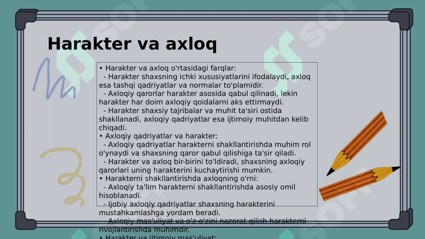 Harakter haqida tushuncha 5