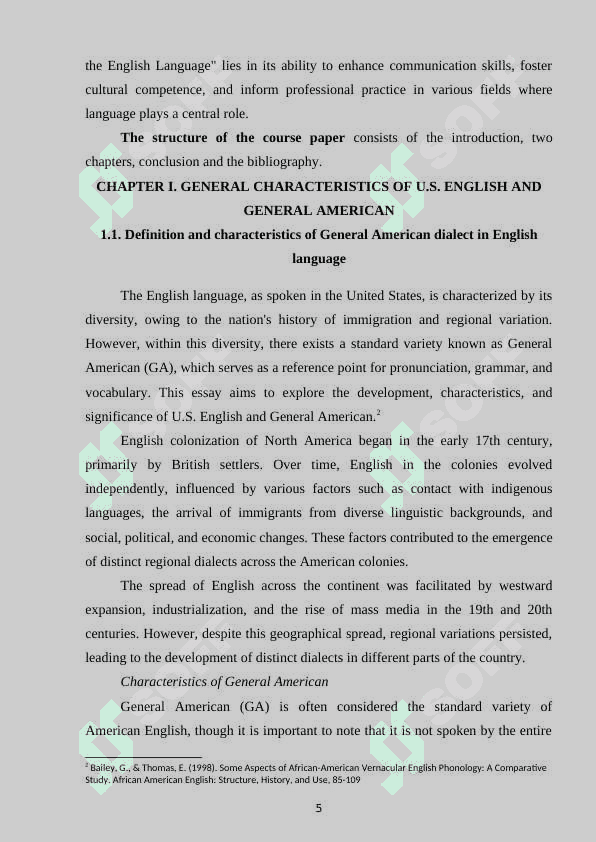 Dialects and Variations in the English Language 5