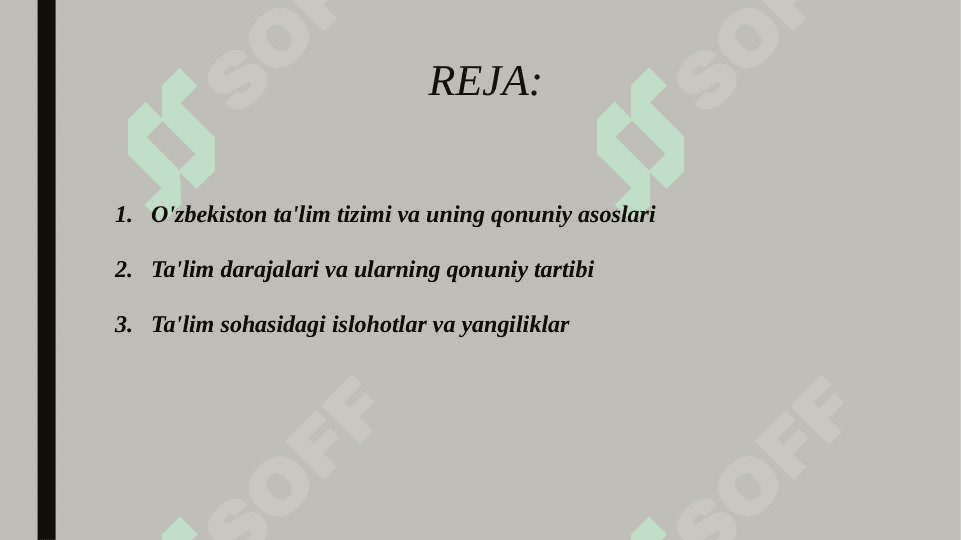 Ta’lim to’g’risidagi qonun 2