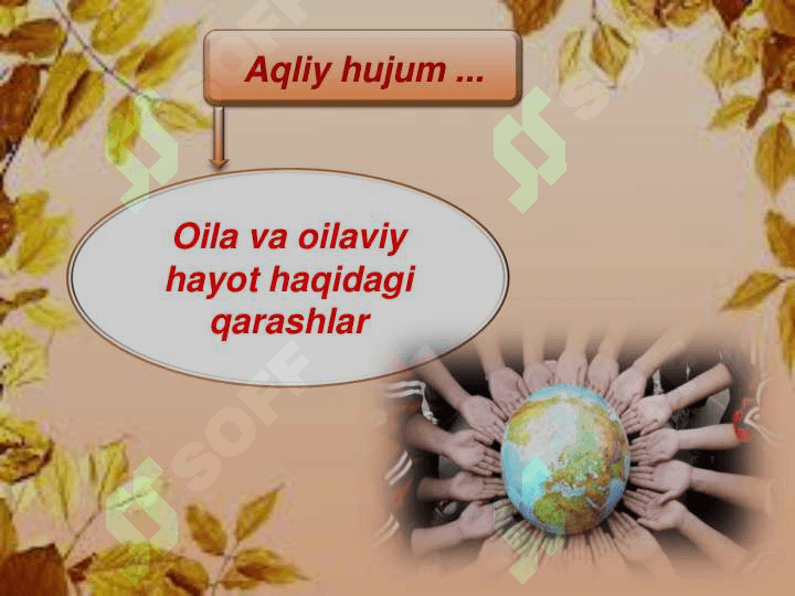 Oila va oilaviy munosabatlar borasidagi qarashlar 3