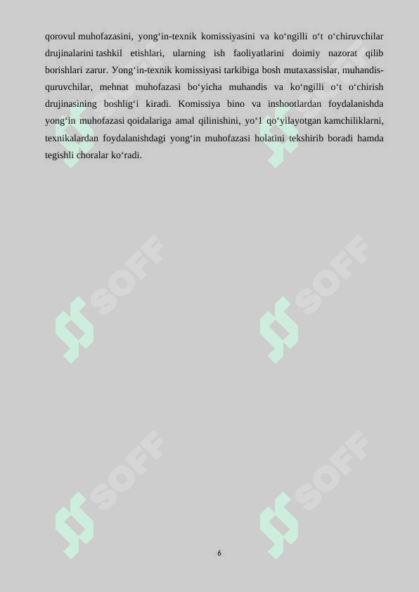 Davlat yong‘indan saqlash xizmatining strukturasi 6