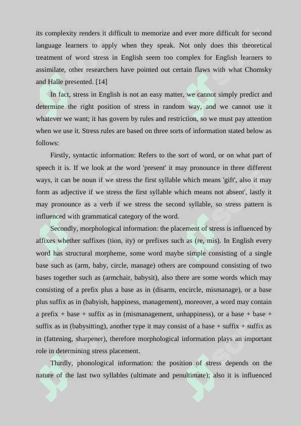 Word stress 6