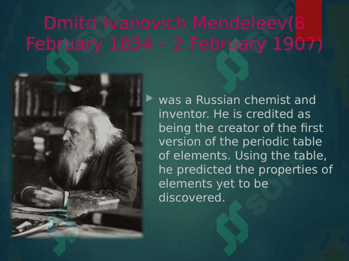 Great scientists in chemistry 2