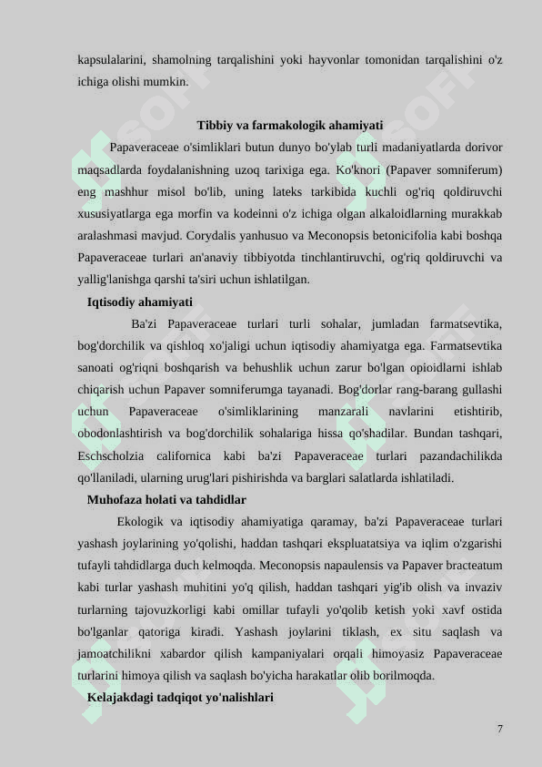 KO’KNORDOSHLAR OILASI(PAPAVERACEAE)GA UMUMIY TAVSIFI (2).doc 7