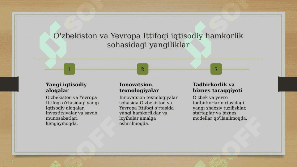 Oʻzbekiston Respublikasining Yevropa ittifoq bilan hamkorligi 4