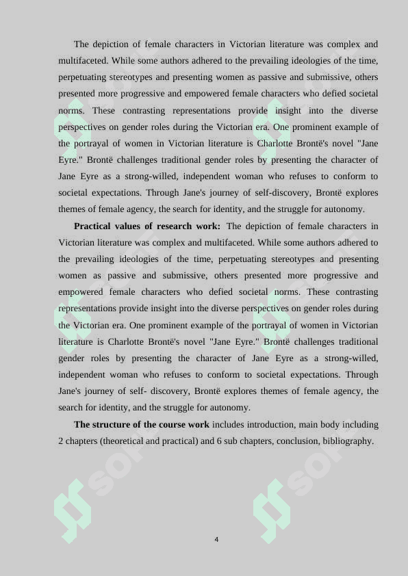 Gender Roles and Expectations in Victorian Literature 4