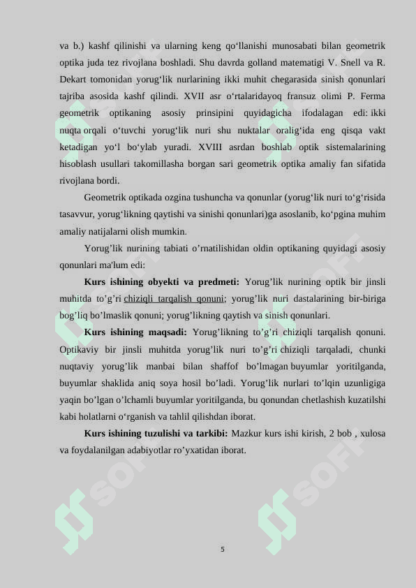 Geometrik optika elementlari 5