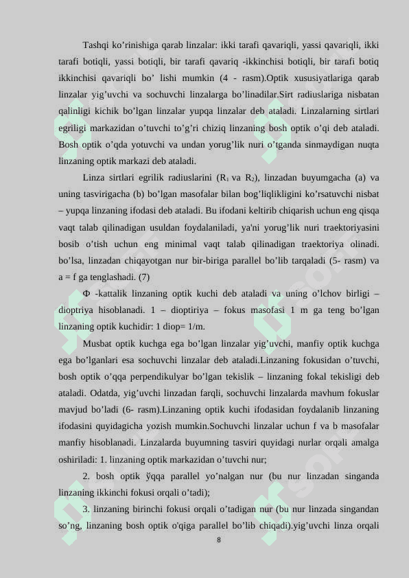 Geometrik optika elementlari 8