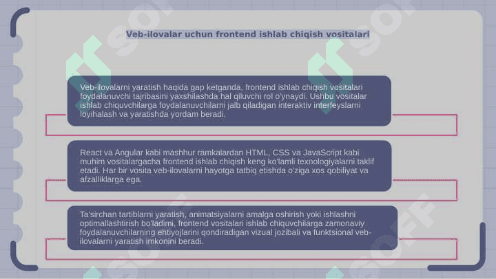 Web ilovani yaratish texnologiyalari 4