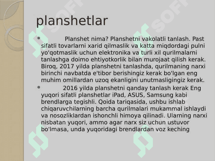 ZAMONAVIY RAQAMLI GADJETLAR 7