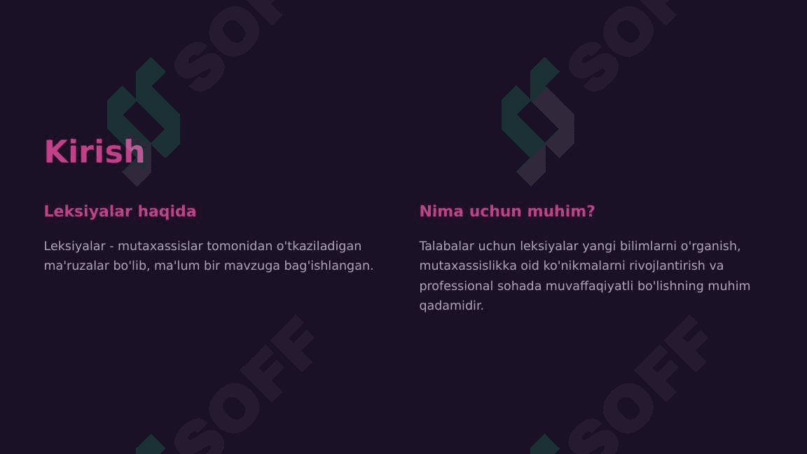 Talabalar leksiyasi 3
