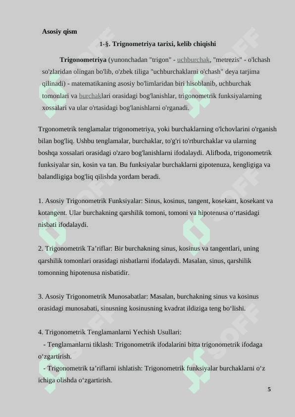 Kurs ishi 5