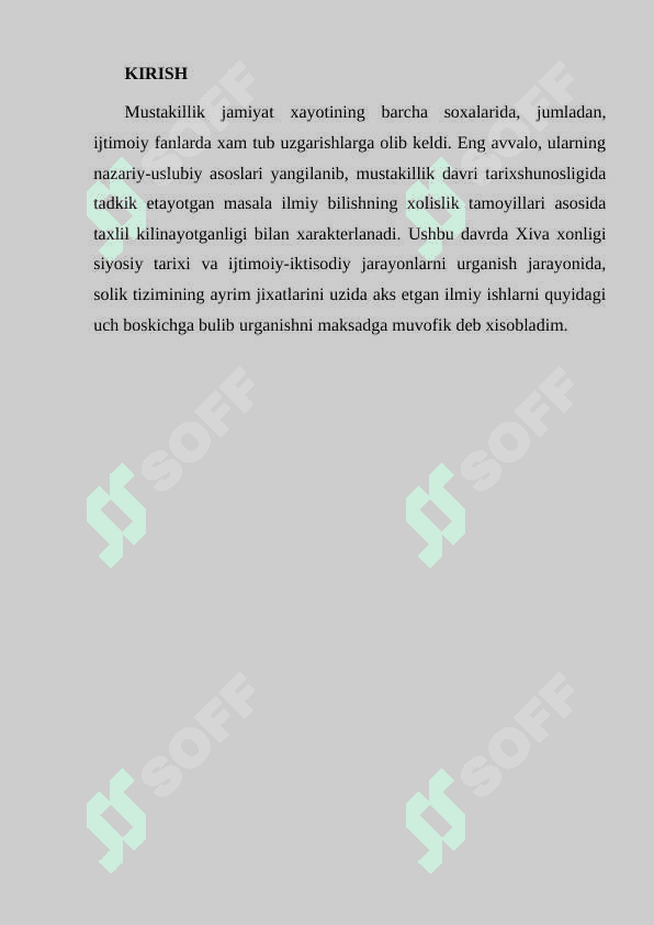 XIVA XONLIGIDA YER EGALIGI MUNOSABATLARI VA SOLIQ TURLARI 2