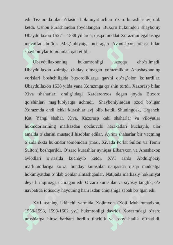 XIVA XONLIGIDA YER EGALIGI MUNOSABATLARI VA SOLIQ TURLARI 4