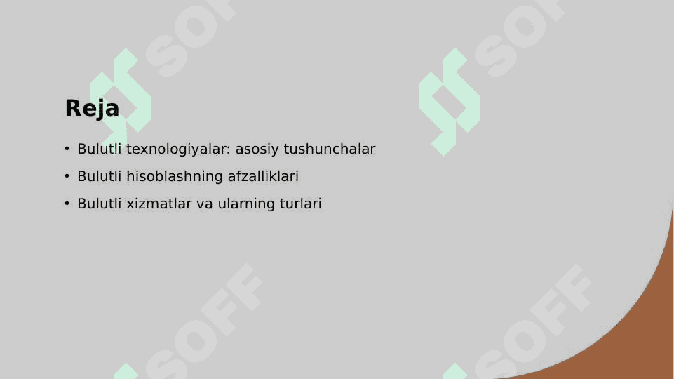 Bulutli texnologiyalar 2