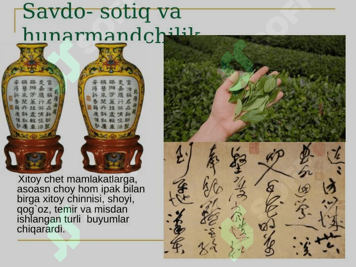 ILK O`RTA ASRLARDA XITOY MADANIYATI 7