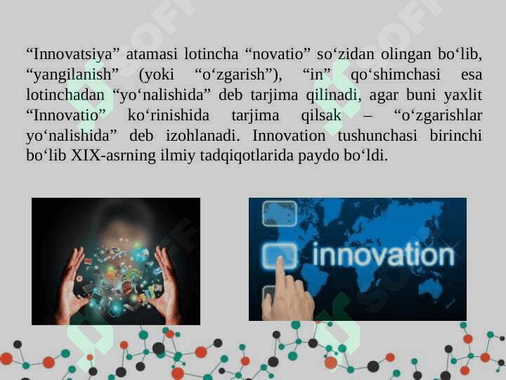 INNOVATSION STRATEGIYALARNI ISHLAB CHIQISH YO’LLARI 4