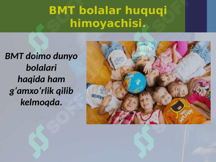 BMT va dunyo bolalari 2