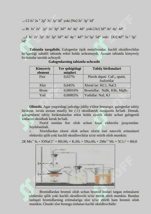 Galogenlar ochiq dars 8-sinf 3