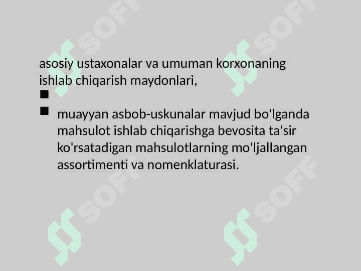 Ishlab chiqarish quvvatini rejalashtirish 6