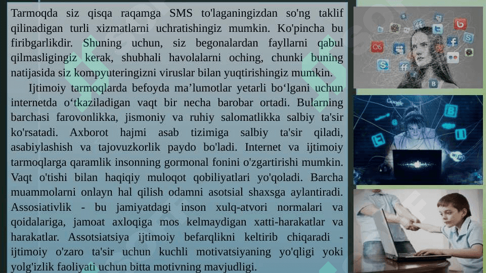 Ijtimoiy mediani baxolash 3