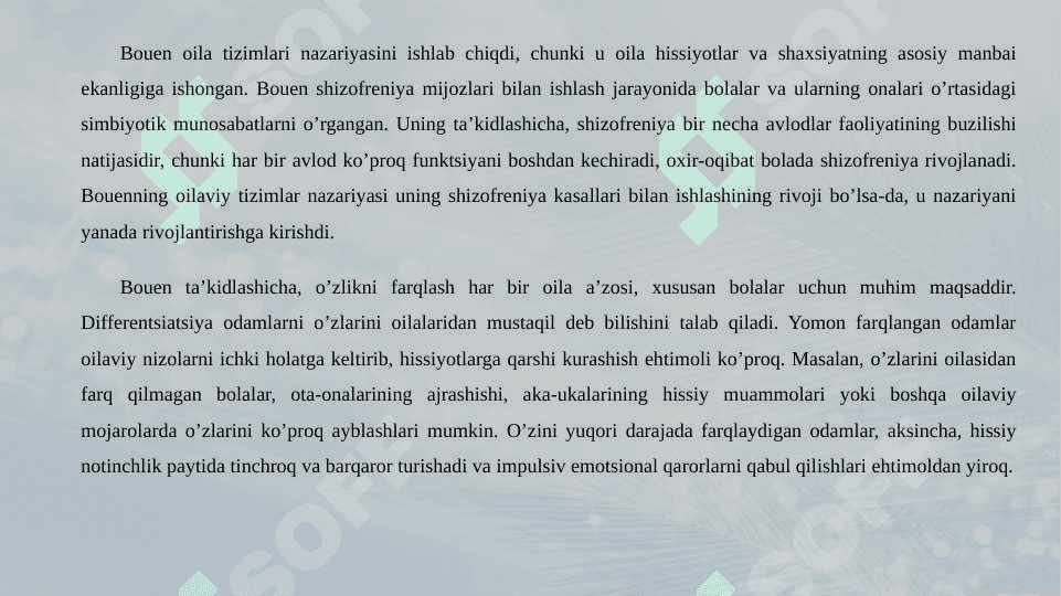 Tizimli oilaviy nazariya-oilaviy psixoterapiyaning metodologik asosi sifatida kurs ishiga slayd.pptx 8