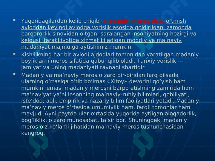 MILLIY QADRYATLAR va ISTIQLOL MA’NAVIYTI 3