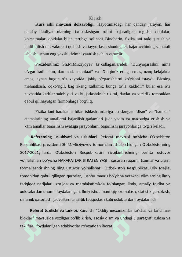 Oddiy mexanizmlar ko’char va ko’chmas bloklar 3