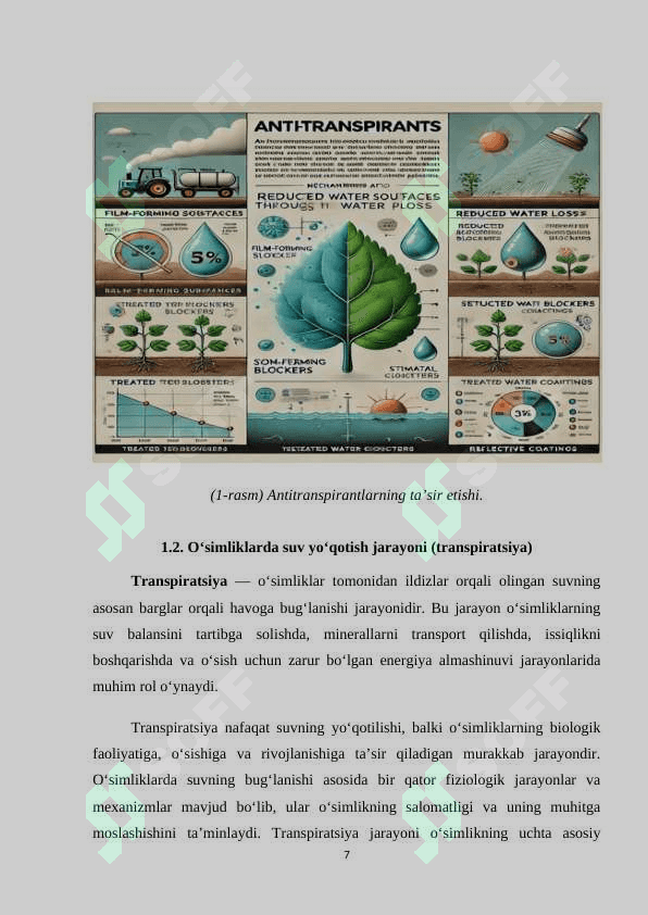 ANTITRANSPIRANTLAR VA ULARNING TA'SIR ETISH MEXANIZMLARI 7