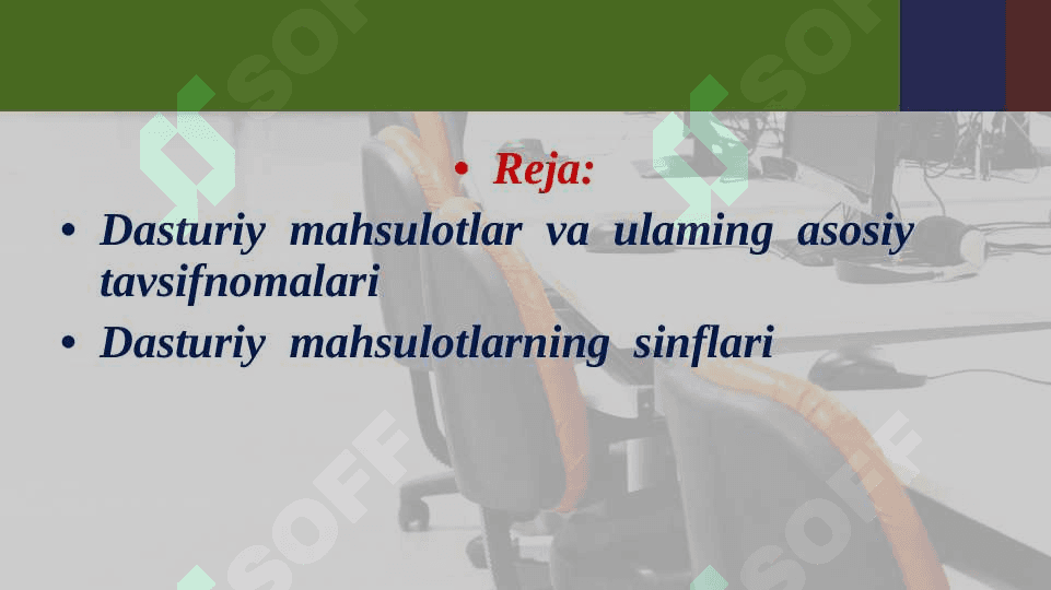 Tizimli va amaliy dasturiy ta’minotning rivojlanish tendentsiyalari. 2
