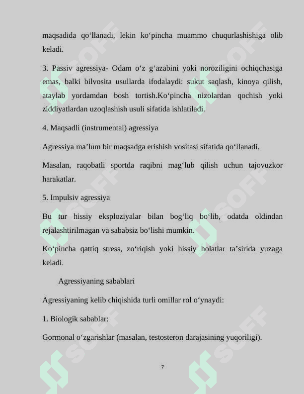 Maktabgacha yoshdagi bolalarda agressiv holatini shakllantirish 7
