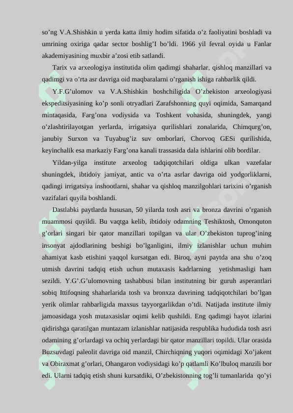 XX asrning 60-80-yillarida O'zbekistonda tarix fani 7