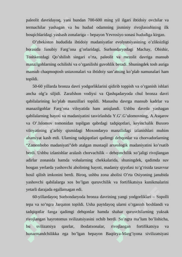 XX asrning 60-80-yillarida O'zbekistonda tarix fani 8