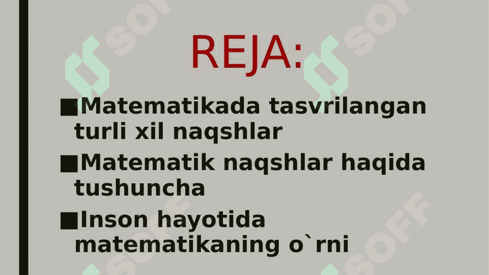 MATEMATIK NAQSHLAR. 2