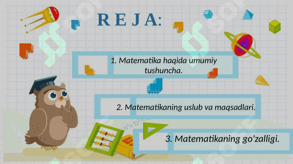 MATEMATIKANING RIVOJLANISH DAVRLARI. 2